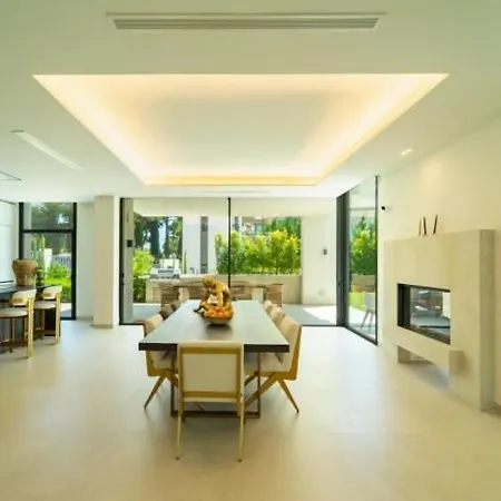 빌라 Ultra Luxury 5 Bedroom Retreat With Rooftop Solarium 마르베야